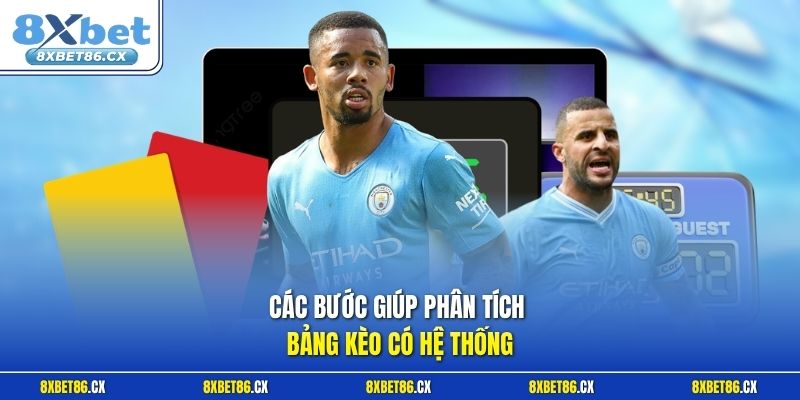 Các bước giúp phân tích bảng kèo có hệ thống