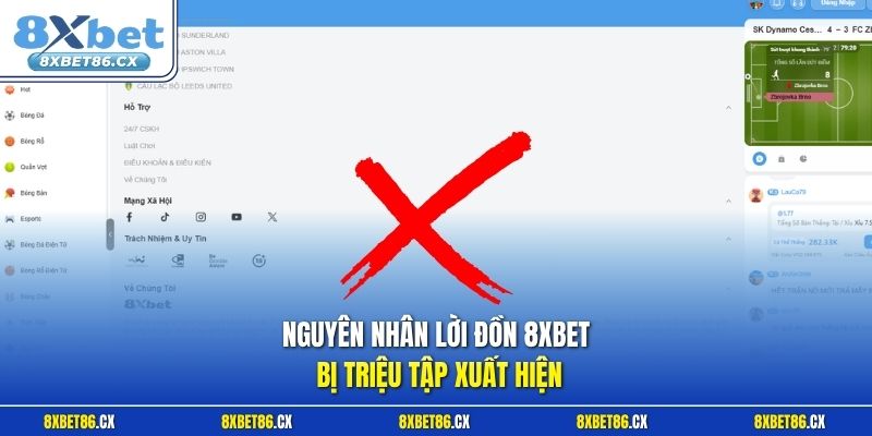 Nguyên nhân lời đồn 8xbet bị triệu tập xuất hiện